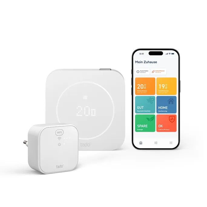 tado° Wired Smart Thermostat X - Starter Kit (2nd Gen) Fußboden  Gastherme  Raumthermostat