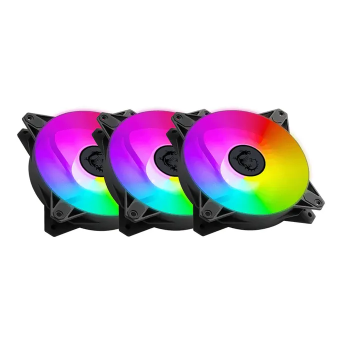 MSI MPG F120 ARGB 120mm Lüfter schwarz 3er Pack
