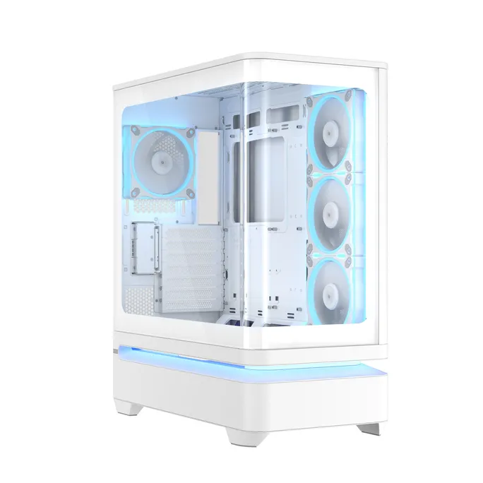ASUS PRIME AP304 TG ARGB ATX White Edition Gaming Gehäuse