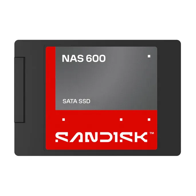 SanDisk NAS 600 2.5" TLC 3D NAND SATA SSD 500GB
