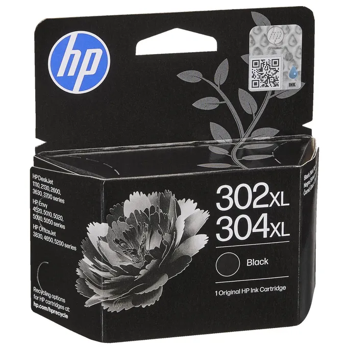 HP Original 302XL/304XL Druckerpatrone Schwarz (B7RT9AE#LS1) für ca. 300 Seiten Instant Ink