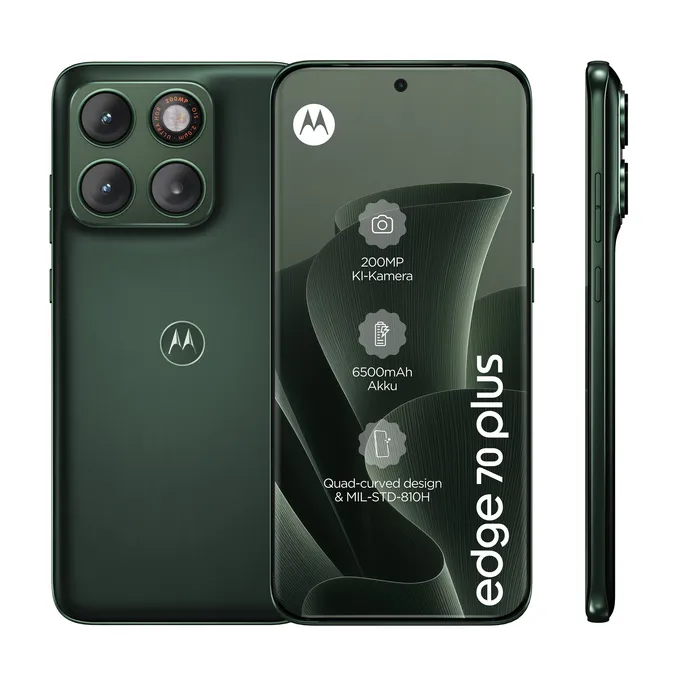 Motorola edge 70 Plus 8/256 GB Android 16 Smartphone Mountain view