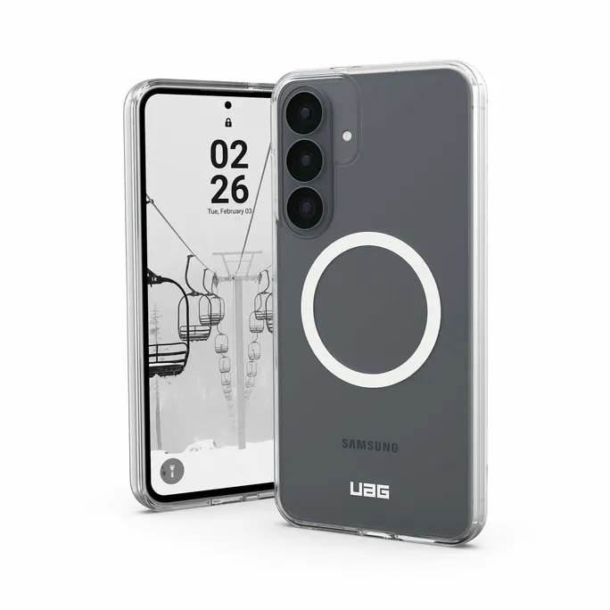 UAG Urban Armor Gear Scout Clear Case mit Magnet-Modul für Samsung Galaxy S26 FE ice