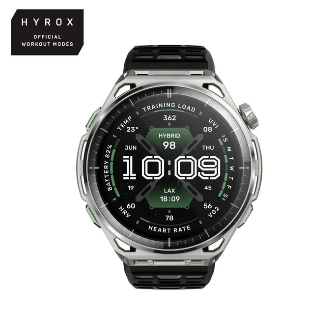 Amazfit Balance 3 51 mm Smartwatch Stainless Steel mit AMOLED, Saphirglas, Dual-Band-GPS, 10 ATM, Golf- und HYROX-Modus