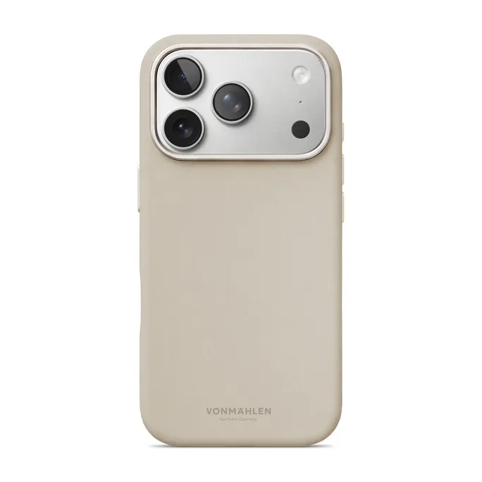 Vonmählen Soft Silicone Case 2 für iPhone 18 Pro Cream
