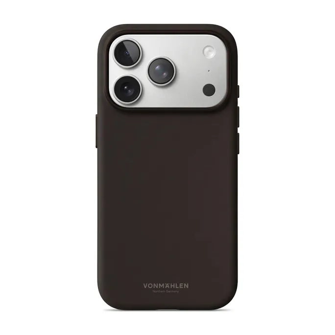 Vonmählen Soft Silicone Case 2 für iPhone 18 Pro Dark Brown