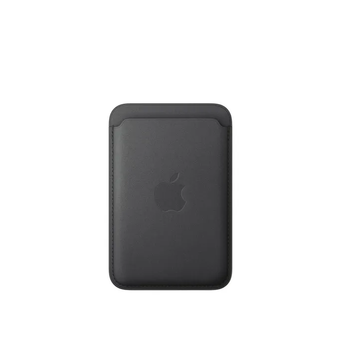 Apple Original iPhone Feingewebe Wallet mit MagSafe - Schwarz