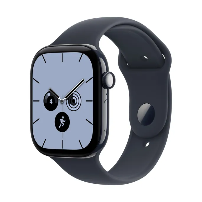 Apple Watch Series 12 GPS + Cellular 46mm Night Blue Ceramic Case with Navy Blue Sport Band - S/M