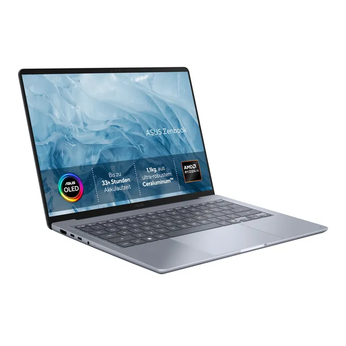ASUS Zenbook 14 UX3480KA-U1005W 14" WUXGA OLED AMD AI7 345 16GB/512GB Win11