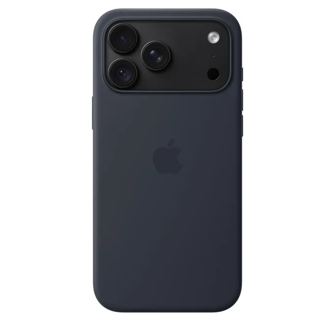 Apple Original iPhone 18 Pro Max Silikon-Case mit MagSafe - Navy