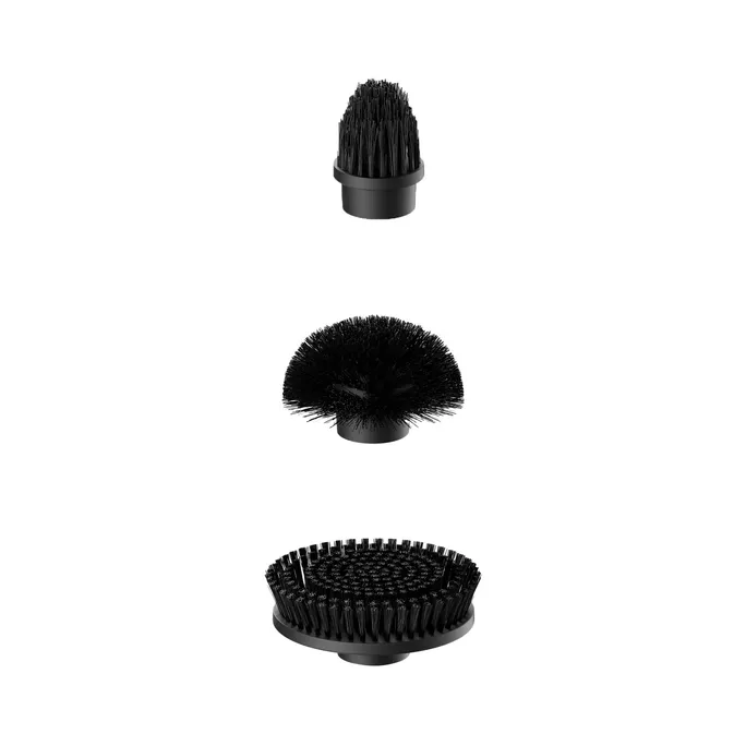 HOTO QWQJA15 Flexi Akku-Rotationsbürste – 3-teiliges Bürstenset