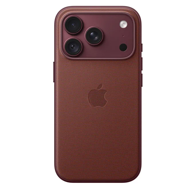 iPhone 18 Pro TechWoven Case mit MagSafe – Burgundy