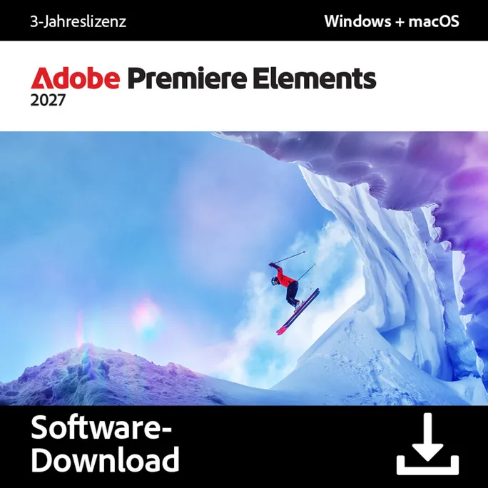 Adobe Premiere Elements 2027 3 Jahre Download-Code