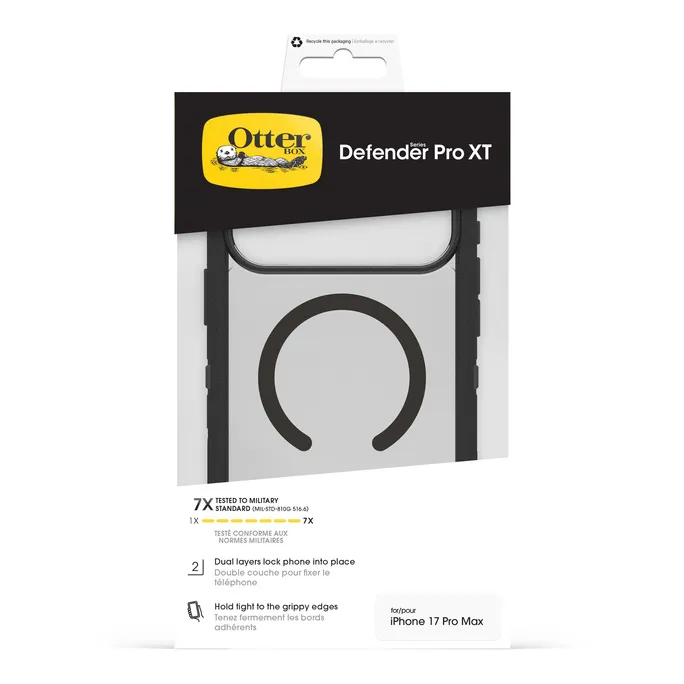 OtterBox Defender Pro XT Clear Camera Control für Apple iPhone 17 Pro Max  / 18 Pro Max