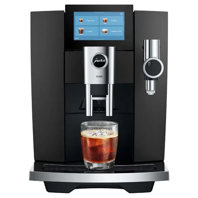 JURA S10 (EA) Kaffeevollautomat, 51 Spezialitäten, 4,3"-Touchscreen, WiFi, Sweet Foam, Obsidian Black