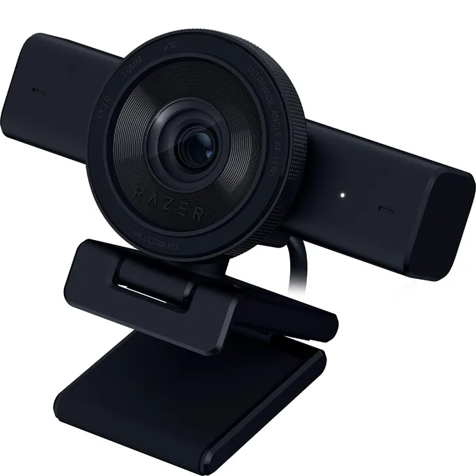 Razer Kiyo V2 4K KI-Webcam für Streaming & Content Creation | Sony STARVIS Sensor, HDR, Auto-Framing, USB-C