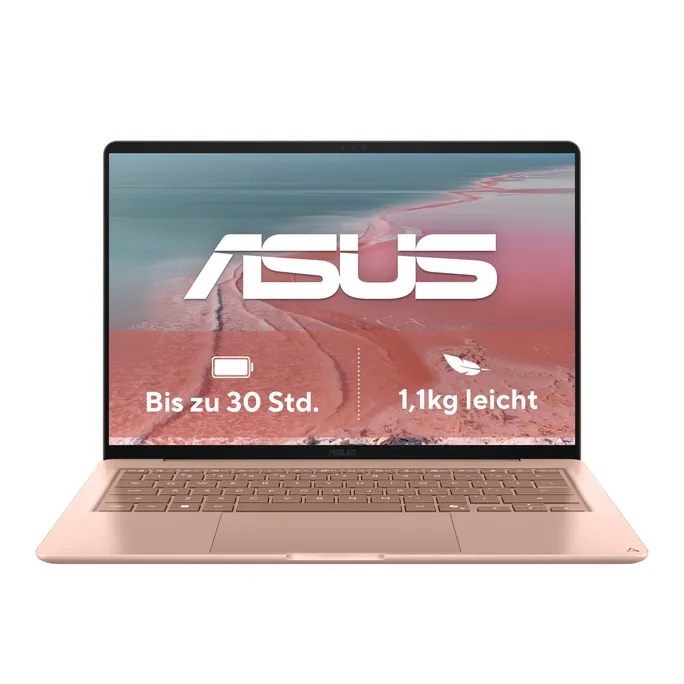 ASUS Zenbook 14 UX3480QA-U1023W 14" WUXGA OLED Snapdragon X1-26-100 16GB/512GB Win11 Rot