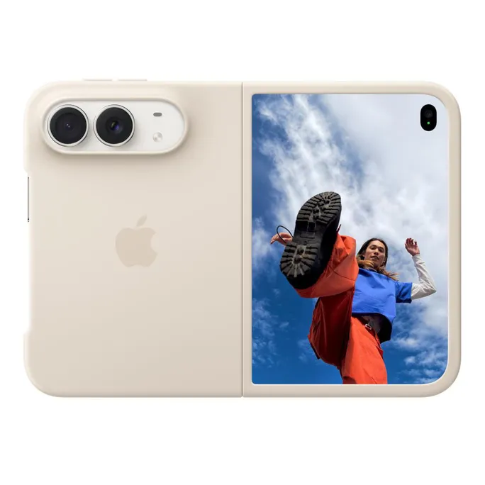 Apple iPhone Duo Case Schutzhülle Sand