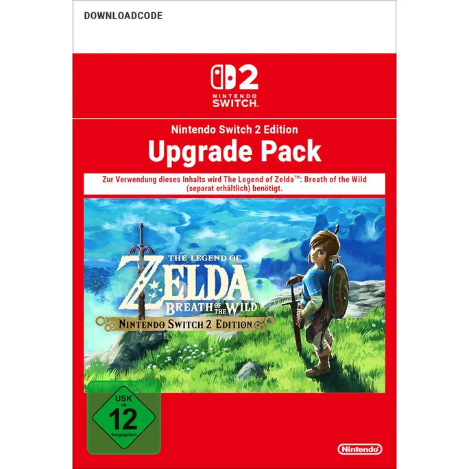 The Legend of Zelda: Breath of the Wild – Nintendo Switch 2 Edition Upgrade pack - Digitaler Code