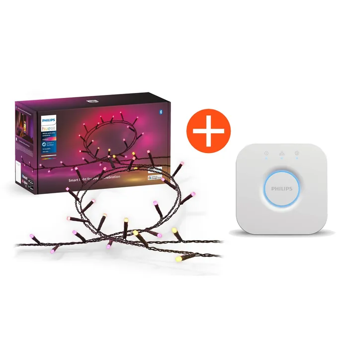 Philips Hue Festavia String Lights 250LEDs + Philips Hue Bridge