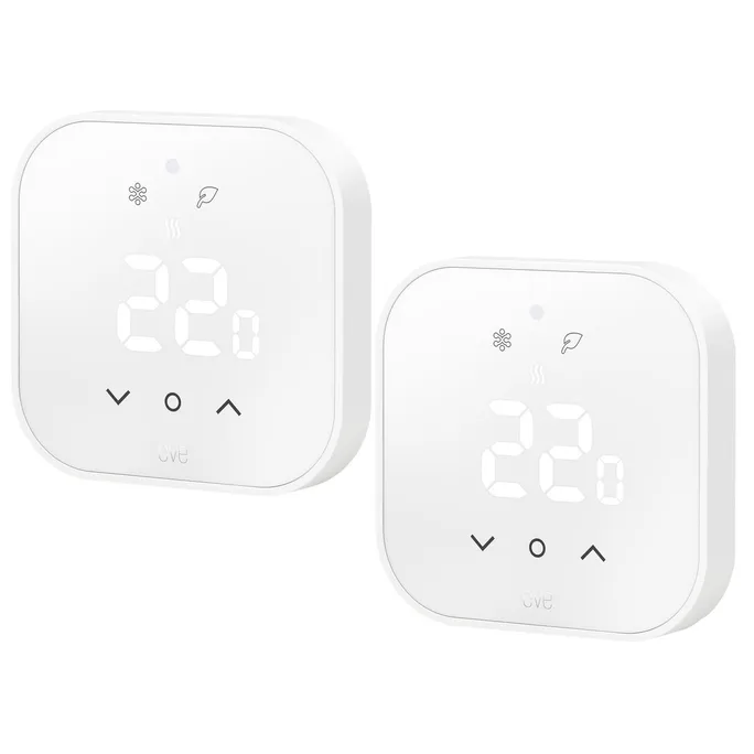 Eve Thermostat - Smartes Thermostat (Matter) für Fußbodenheizung 2er Pack