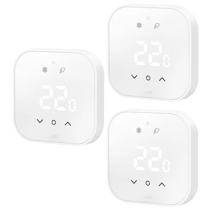 Eve Thermostat - Smartes Thermostat (Matter) für Fußbodenheizung 3er Pack