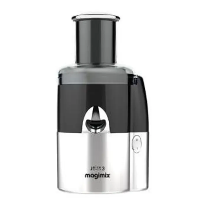 Magimix Juice Expert 3 Entsafter & Zentrifugal-Entsafter 2-in-1 400W Full Black mit XXL-Einfüllschacht