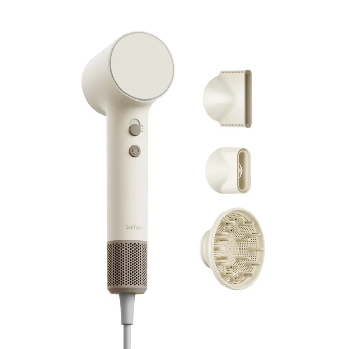 Laifen Air Pro High-Speed Haartrockner 115.000 U/min, Diffusor, Smart Temperature Control; gold