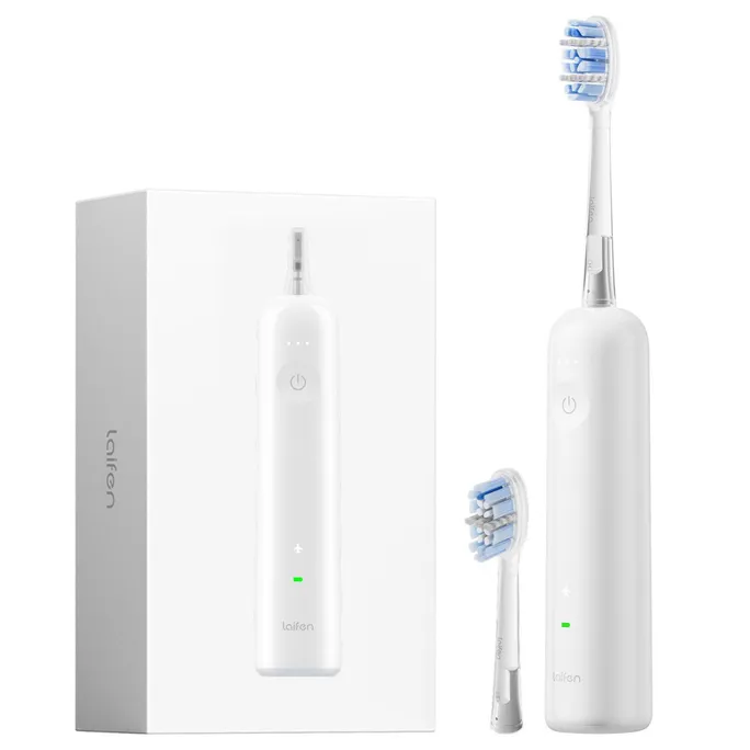 Laifen Wave Pro Elektrische Schallzahnbürste Servo-System, 66.000 Vibrationen/Min., App-Steuerung, IPX7, Magnetladung weiß