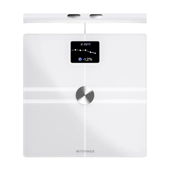 Withings Body Fit Smarte Körperwaage weiß