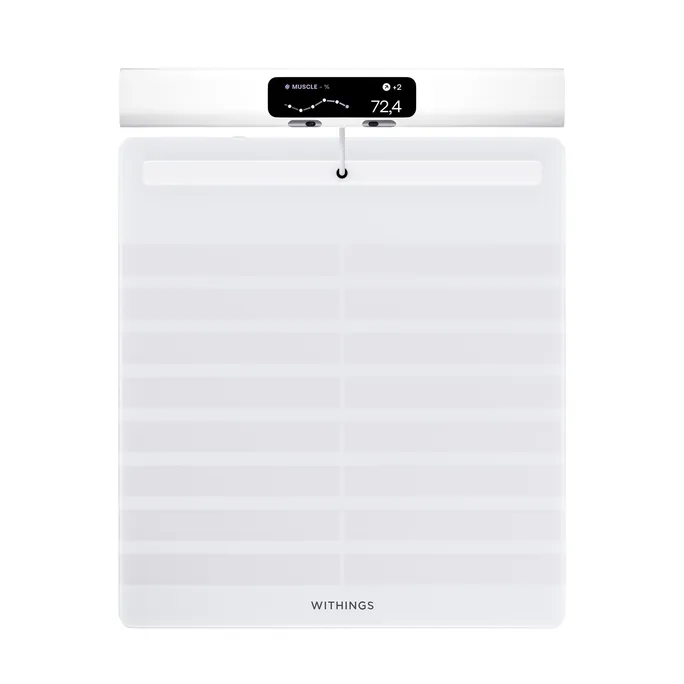 Withings Body Scan 2 smarte Körperwaage weiß