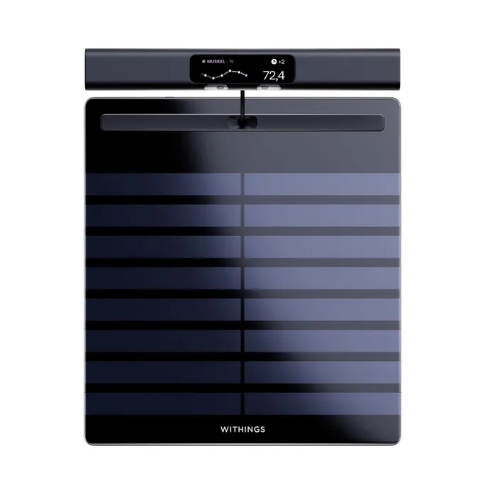 Withings Body Scan 2 smarte Körperwaage schwarz