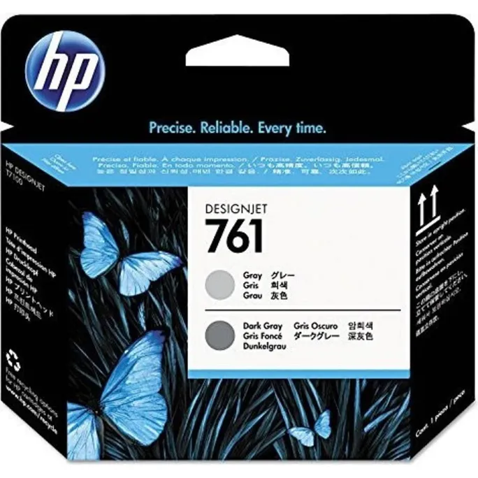 HP 761 Druckkopf grau, dunkelgrau CH647A