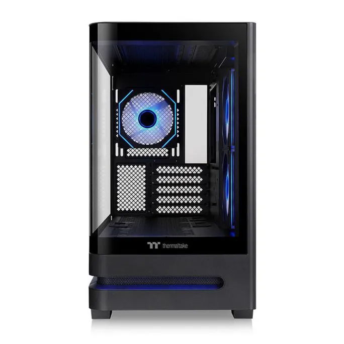 Thermaltake Arctus 190 TG ARGB Gaming PC Gehäuse Micro-Tower Black Seitenfenster