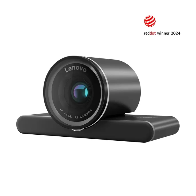 Lenovo 4K Pro Webcam mit KI-Autoframing, Sony STARVIS 2 Sensor, HDR, USB-C und Microsoft Teams Zertifizierung