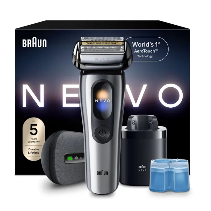 Braun NEVO 17000cc Rasierer Herren silber