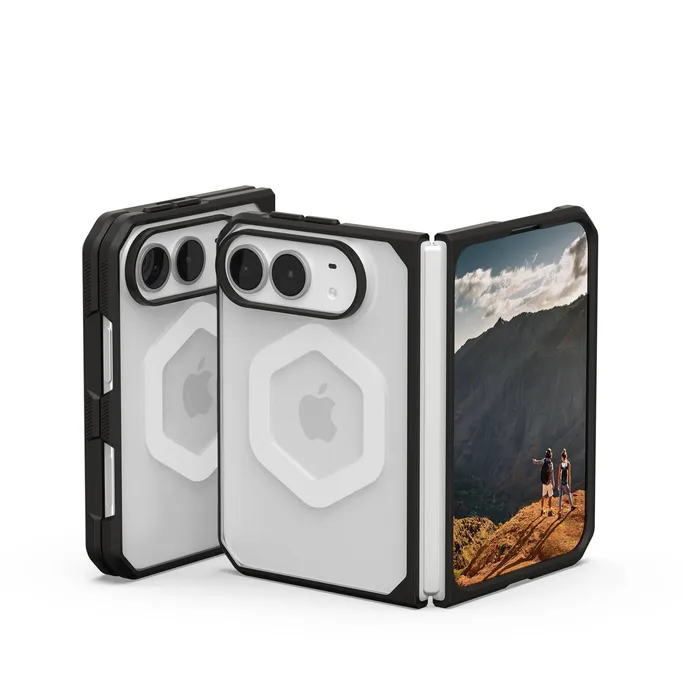 UAG Urban Armor Gear Mouve MagSafe Case Apple iPhone Duo ice (transparent)/schwarz