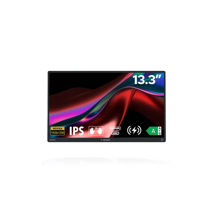 Verbatim 32087 Portable Touch 13.3 Zoll WUXGA IPS Panel 16:10 Touch Monitor