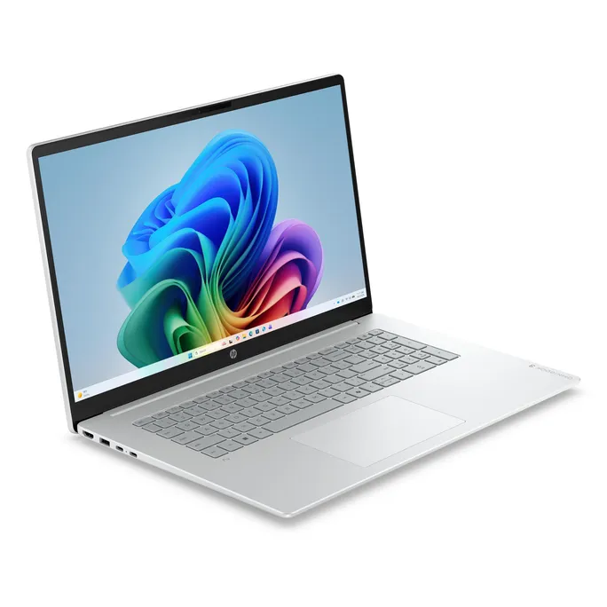 HP OmniBook3 AI 17-dg0453ngx 17.3 Zoll Laptop Intel Core 5 320 12 GB RAM 512 GB SSD Windows 11 Home Gletschersilber