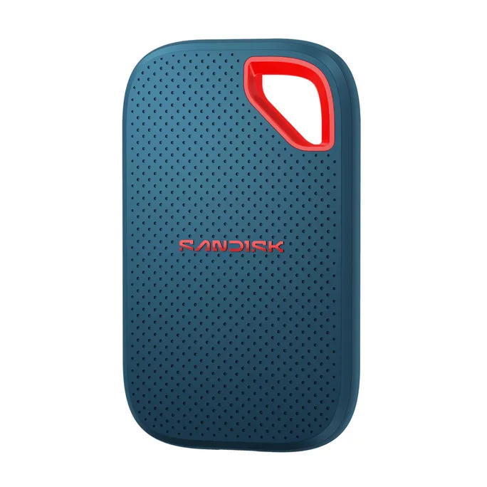 SANDISK Extreme Portable SSD V3 2 TB USB-C 3.1 (20Gb/​s) externe SSD blau