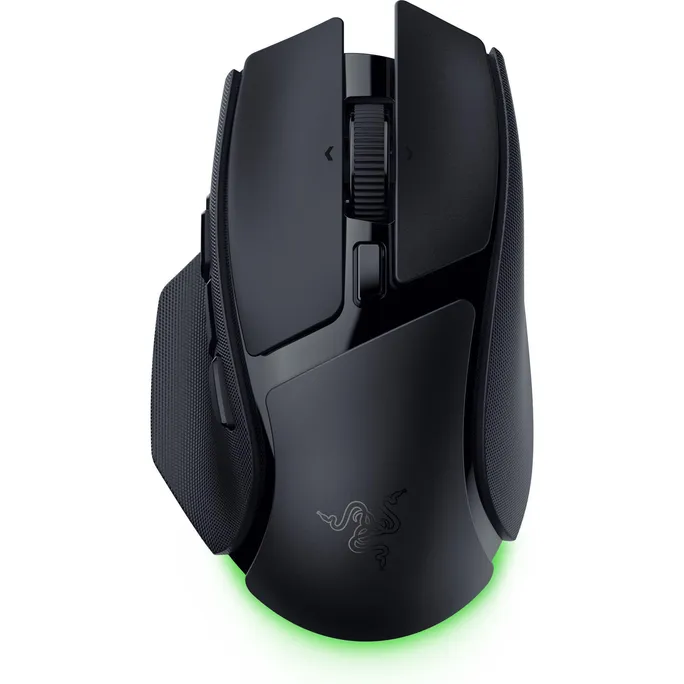 Razer Basilisk V4 HyperSpeed kabellose Gaming-Maus – 33K Sensor, HyperScroll, Bluetooth, Chroma RGB, Schwarz