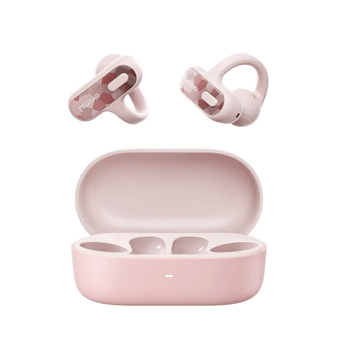 Lenovo Open-Ear Clip-on Earbuds X500 Headset kabellos (Bluetooth) Pink