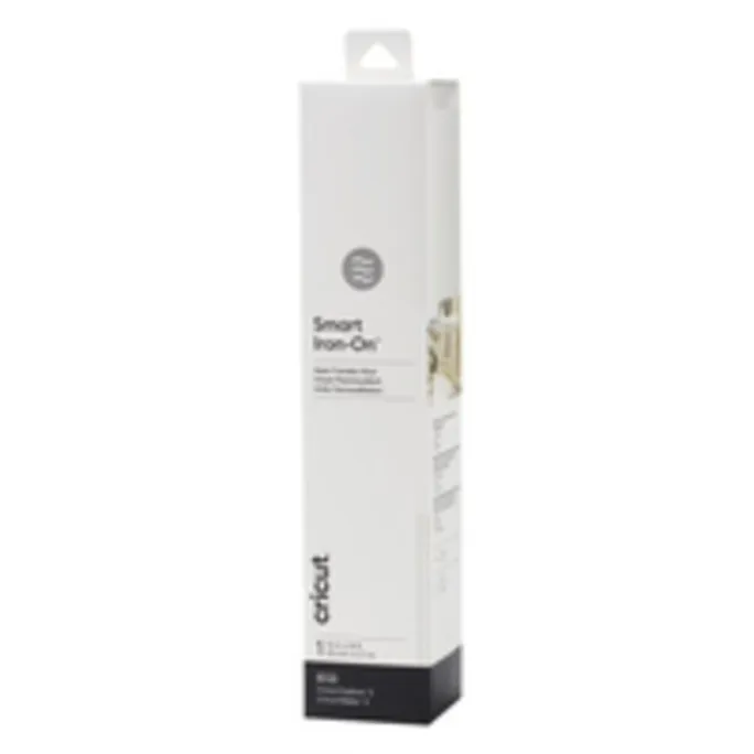 Cricut Smart Iron-On - Hitzebeständige Vinylrolle - Weiß - Monochromatisch - 330 mm - 2700 mm