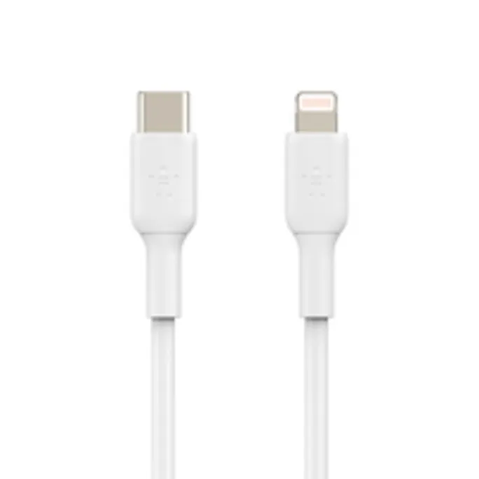 Belkin Boost Charge Lightning/ USB-C Kabel mfi zertifiziert 2m weiß CAA003bt2MWH