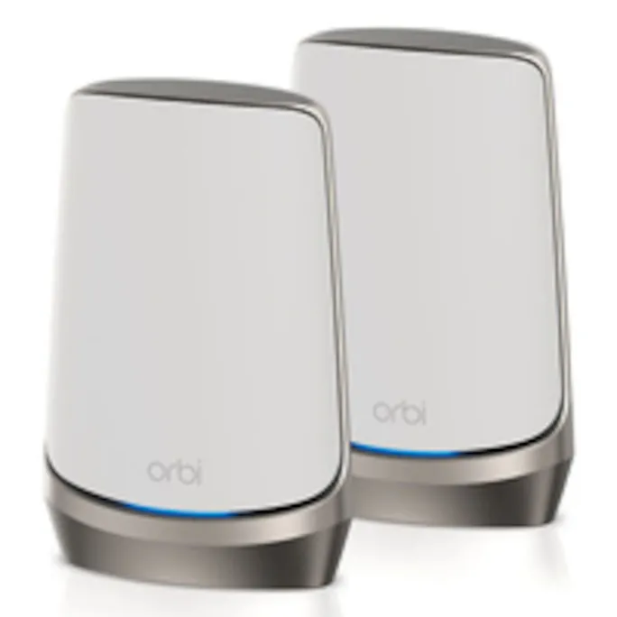 Netgear RBKE962 Home Quad-band Mesh WiFi 6E System grau/weiß