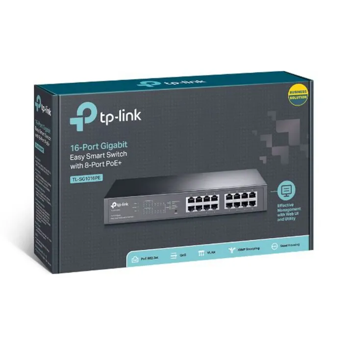 Tp Link Tl Sg Pe X Port Gigabit Desktop Easy Smart Switch Xpoe