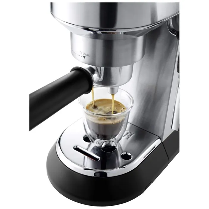 Delonghi Ec M Dedica Style Siebtr Ger Espressomaschine Silber