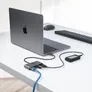 StarTech.com 3-Port USB-C Hub 3x USB-A USB 3.0 5 Gbit/s, Gigabit Ethernet