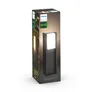 Philips Hue White Turaco Outdoor Sockelleuchte schwarz