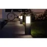 Philips Hue White Turaco Outdoor Sockelleuchte schwarz